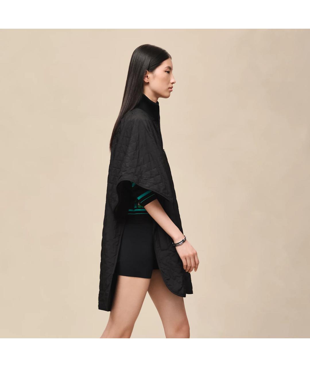 HERMES Черная полиэстеровая куртка, фото 4