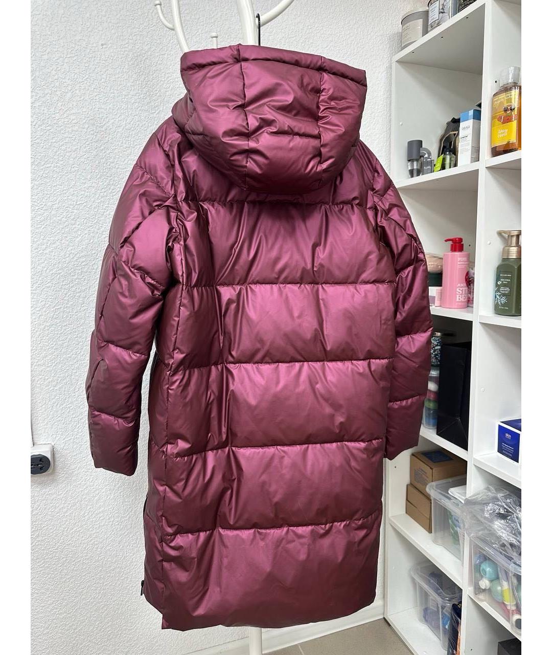 PINKO Бордовый пуховик, фото 2