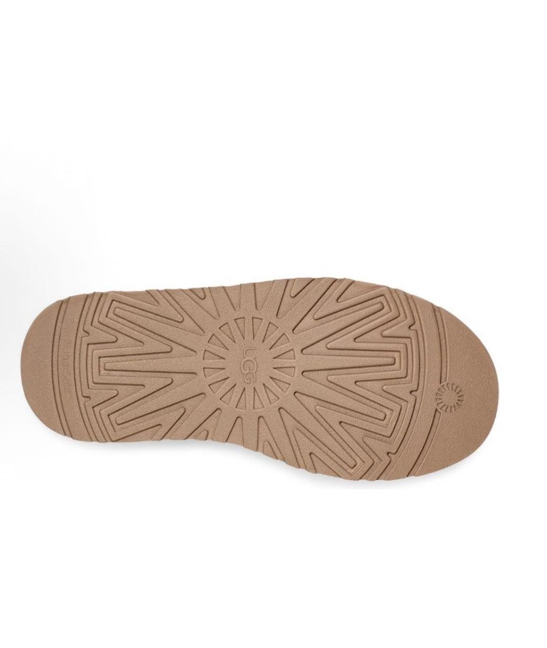 UGG AUSTRALIA Коричневые замшевые ботинки, фото 3