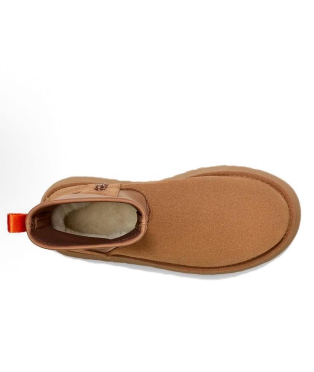 UGG AUSTRALIA Коричневые замшевые ботинки, фото 2