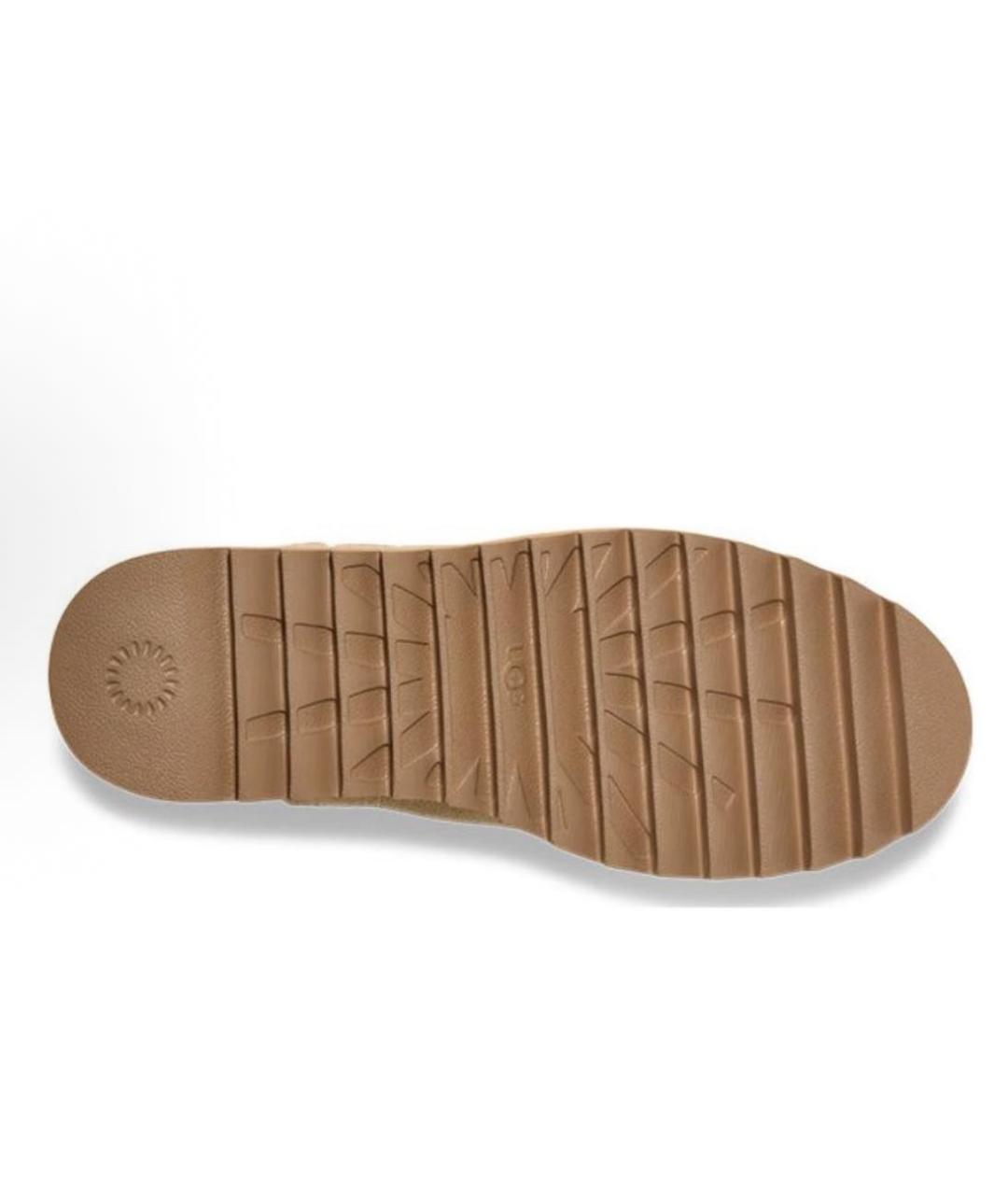 UGG AUSTRALIA Коричневые замшевые ботинки, фото 5