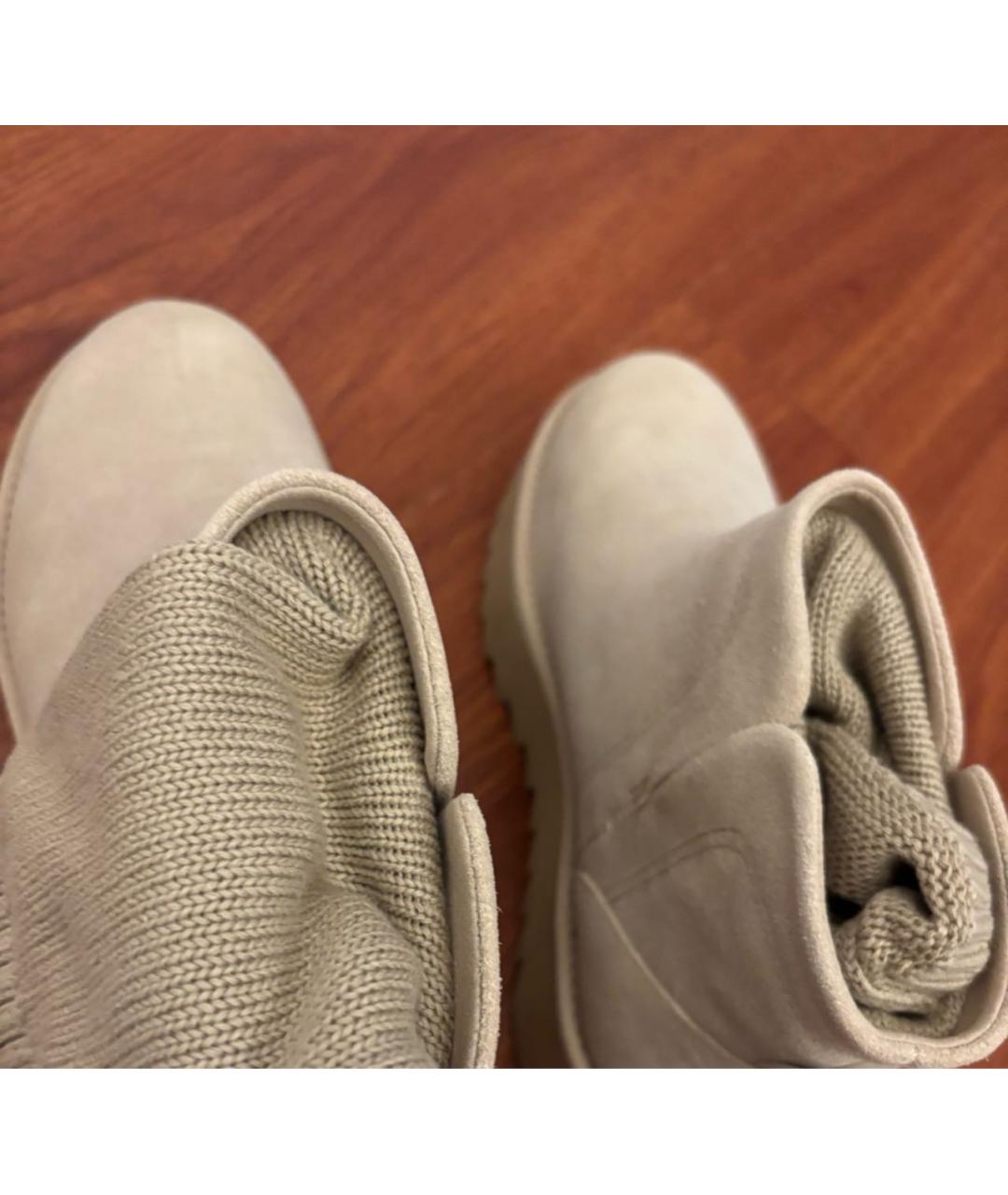 UGG AUSTRALIA Коричневые замшевые ботинки, фото 6