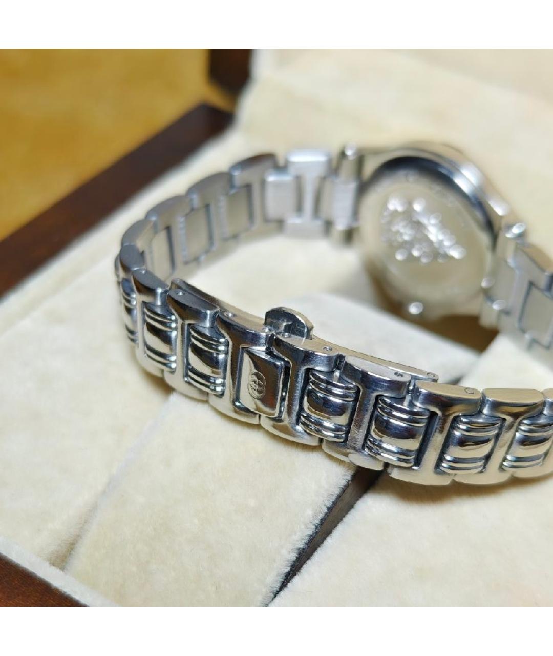 GUCCI Серебряные стальные часы, фото 4