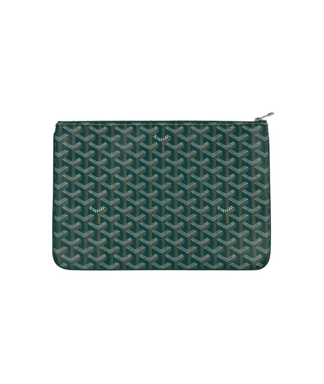 GOYARD Зеленая папка для документов, фото 1