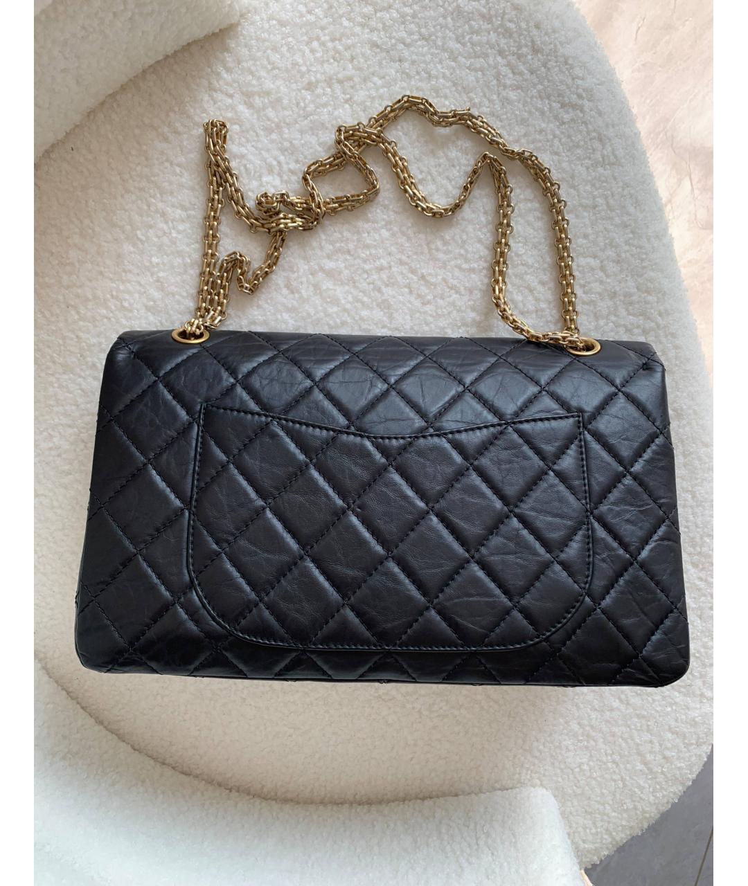 CHANEL Черная кожаная сумка через плечо, фото 3