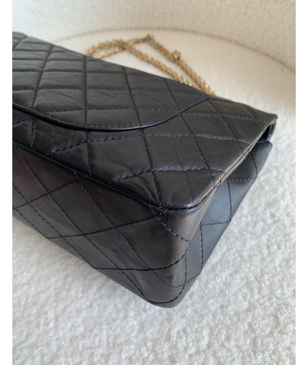 CHANEL Черная кожаная сумка через плечо, фото 9
