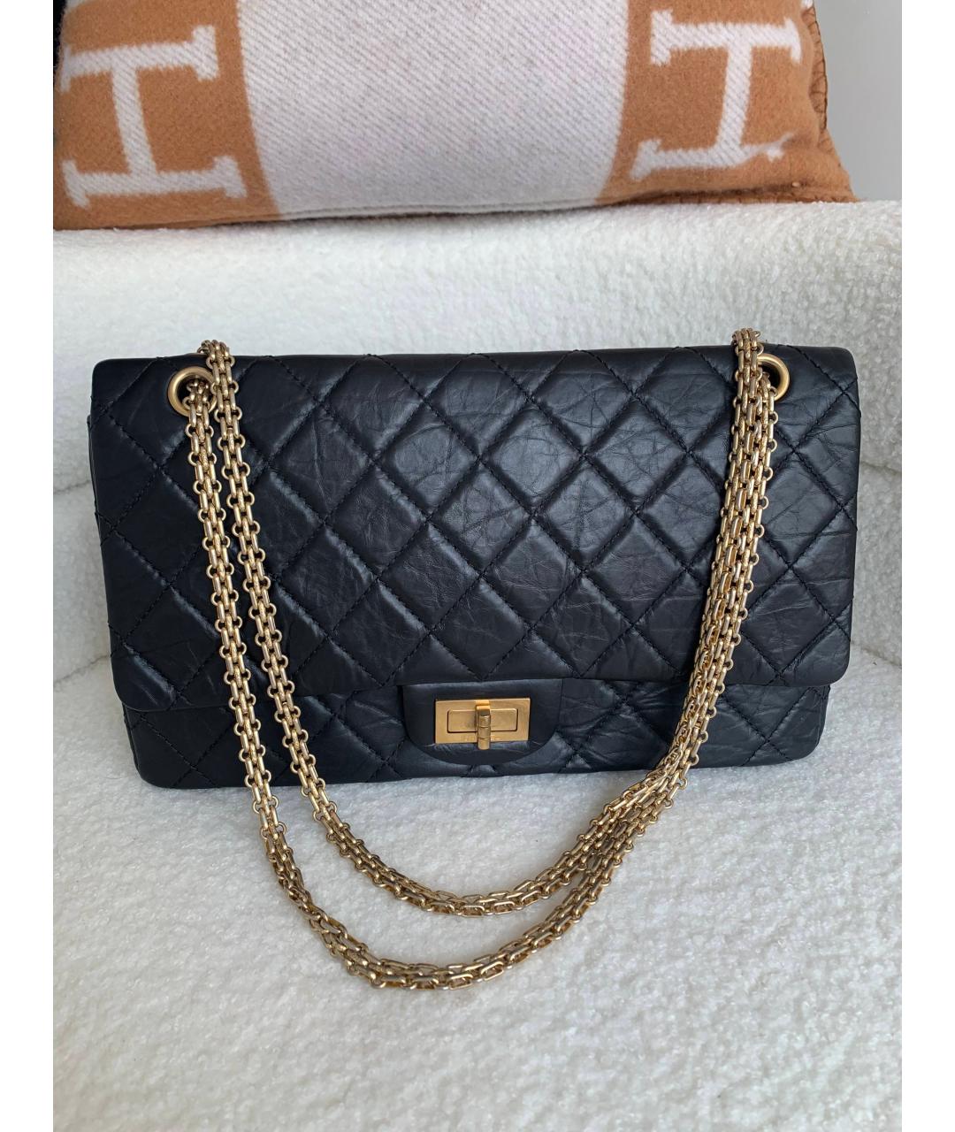 CHANEL Черная кожаная сумка через плечо, фото 10