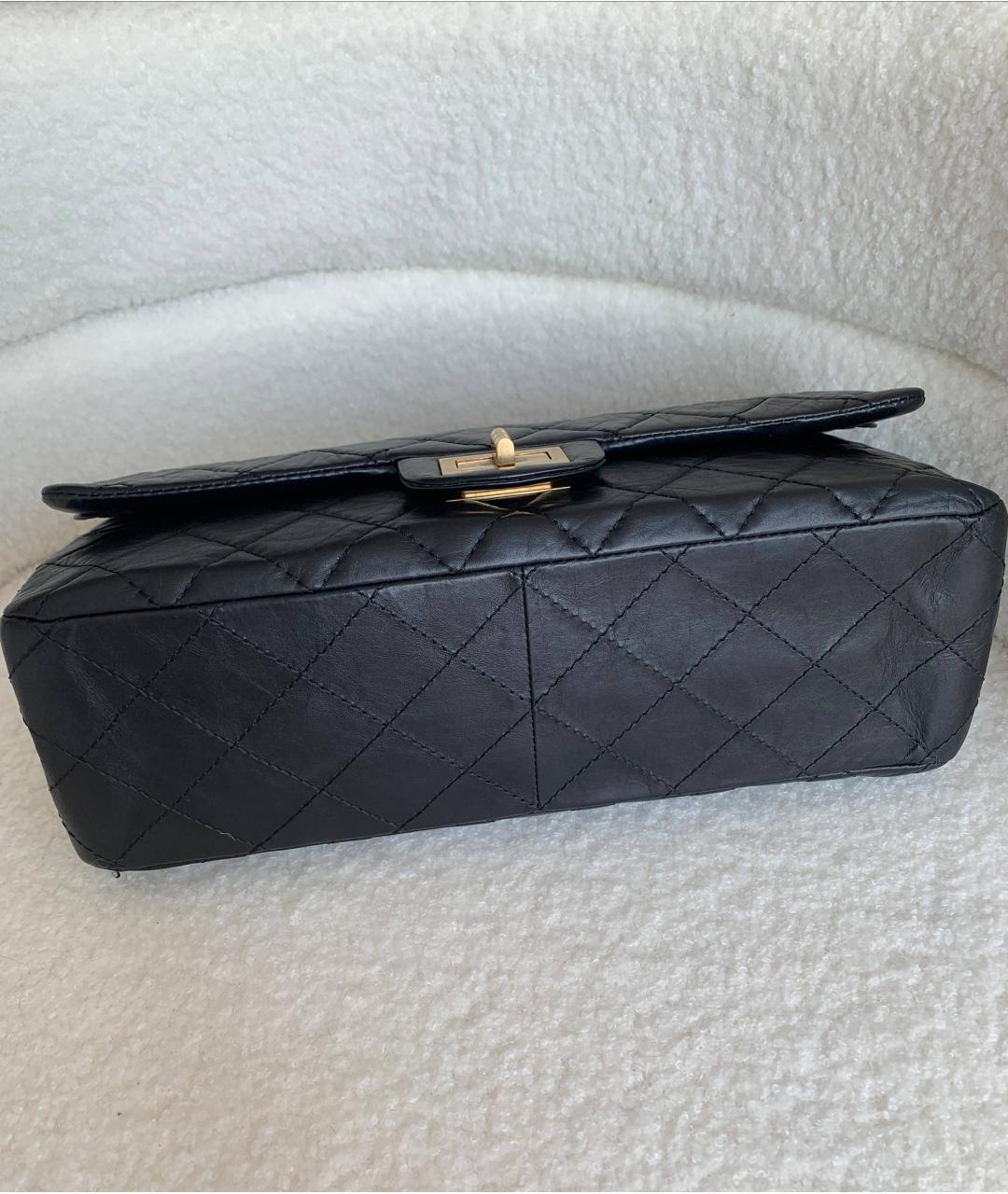 CHANEL Черная кожаная сумка через плечо, фото 6