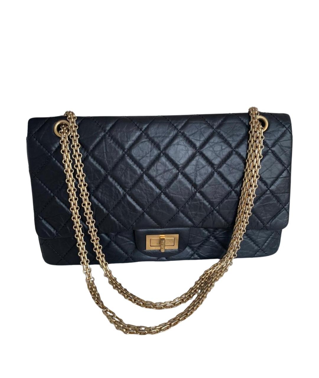 CHANEL Черная кожаная сумка через плечо, фото 1