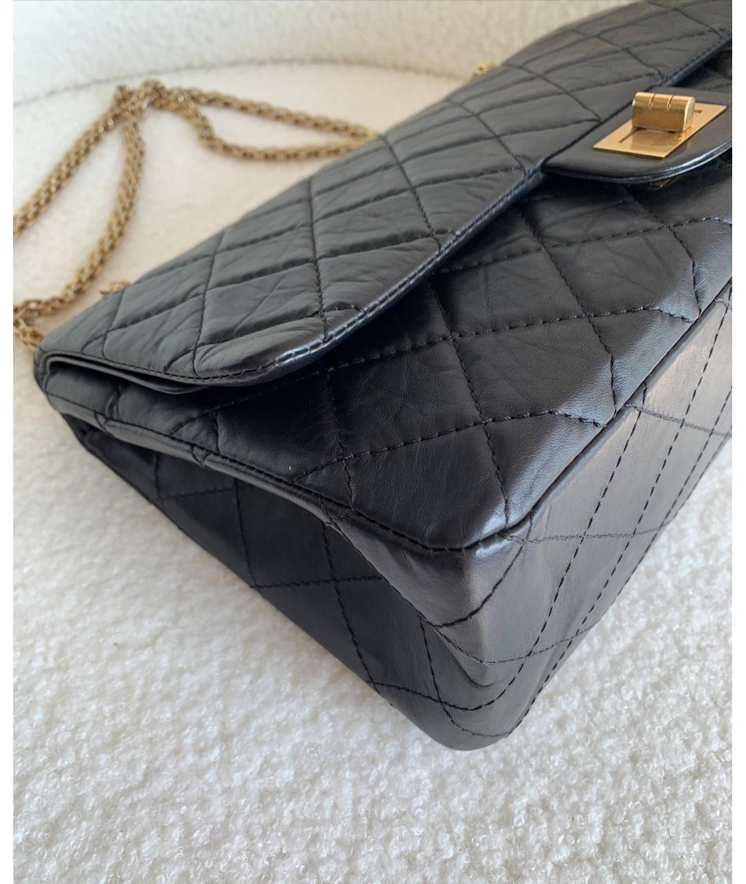 CHANEL Черная кожаная сумка через плечо, фото 7