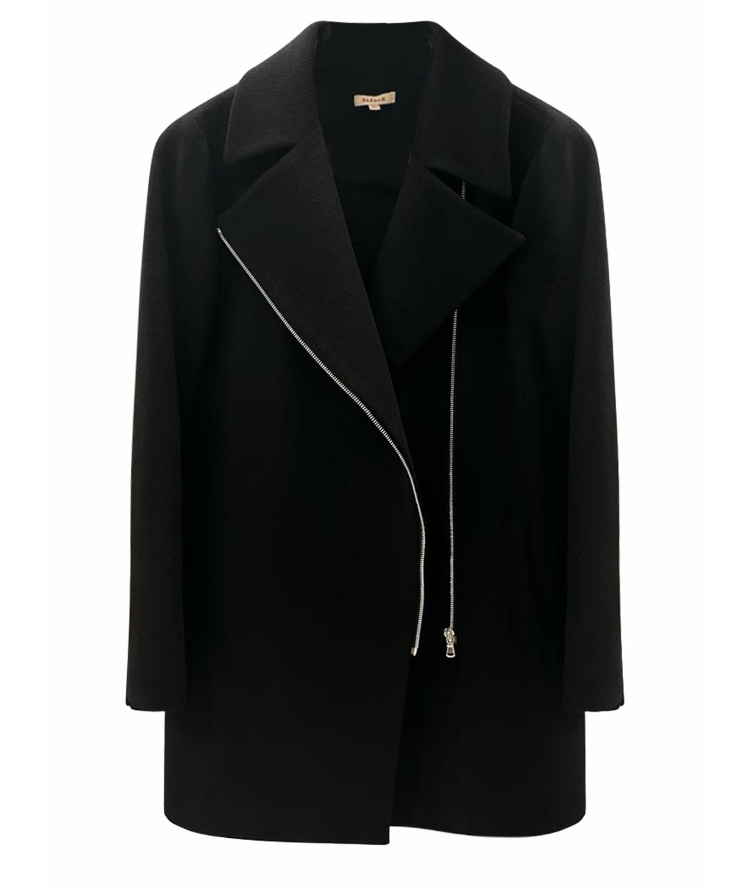 P.A.R.O.S.H. Черное кашемировое пальто, фото 1