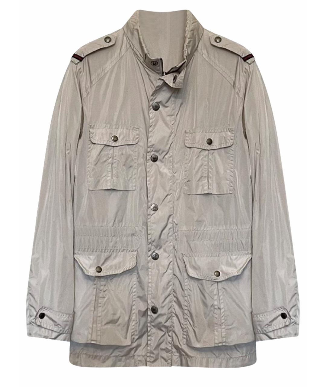 GUCCI Бежевый полиамидовый тренч / плащ, фото 1
