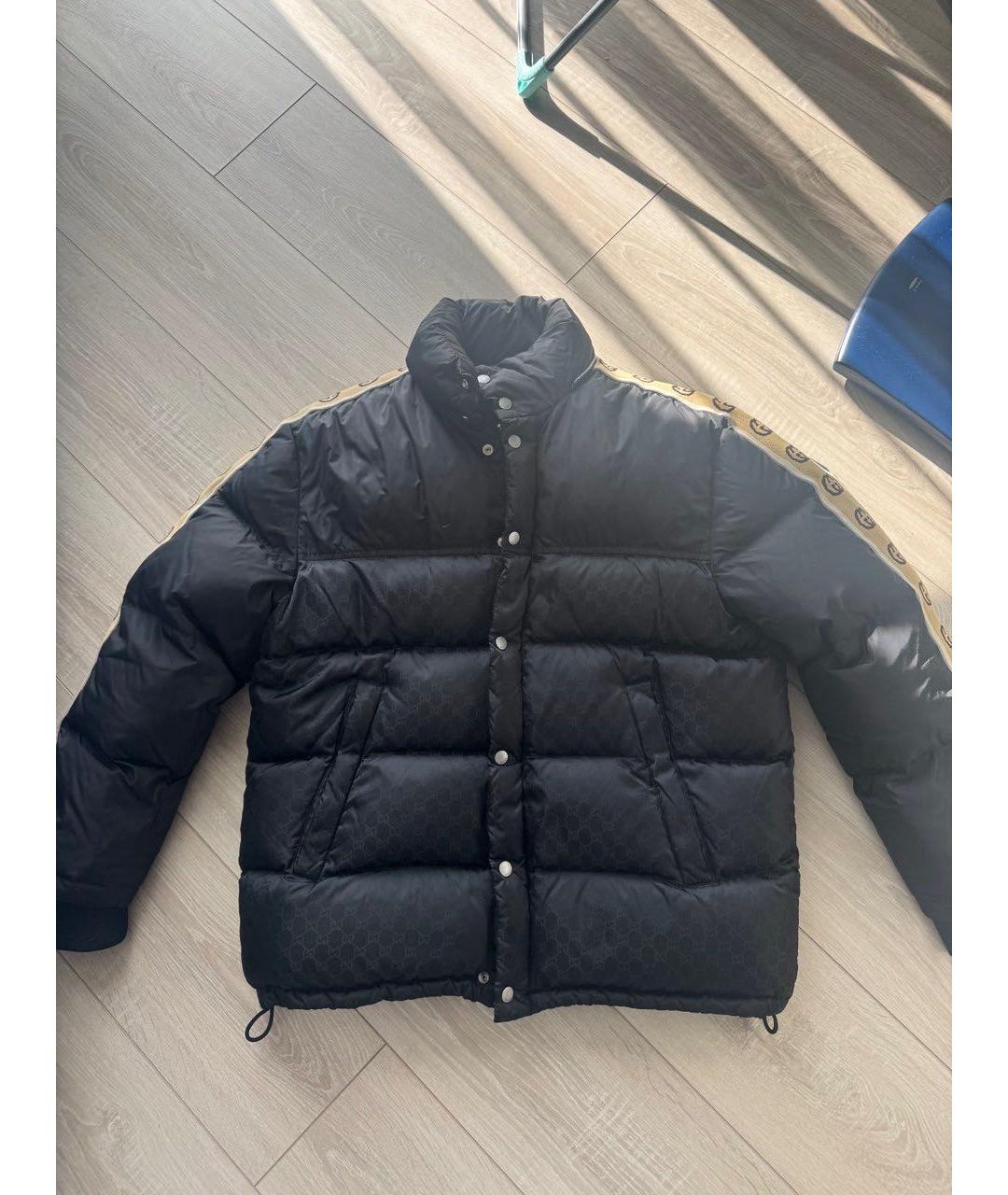 GUCCI Черный полиамидовый пуховик, фото 8