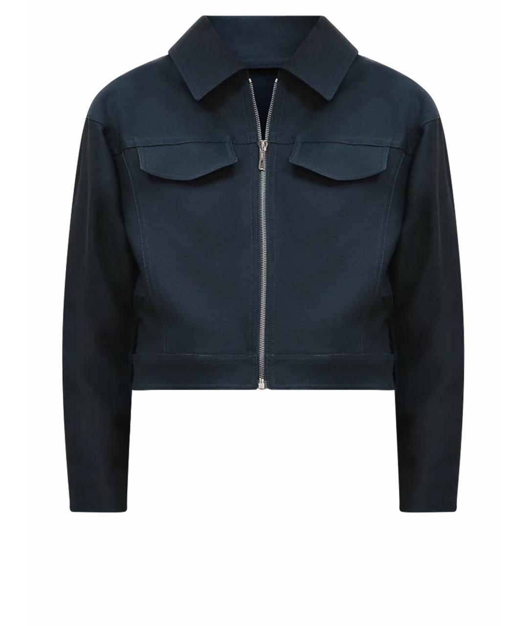 HERMES Черный вискозный жилет, фото 1