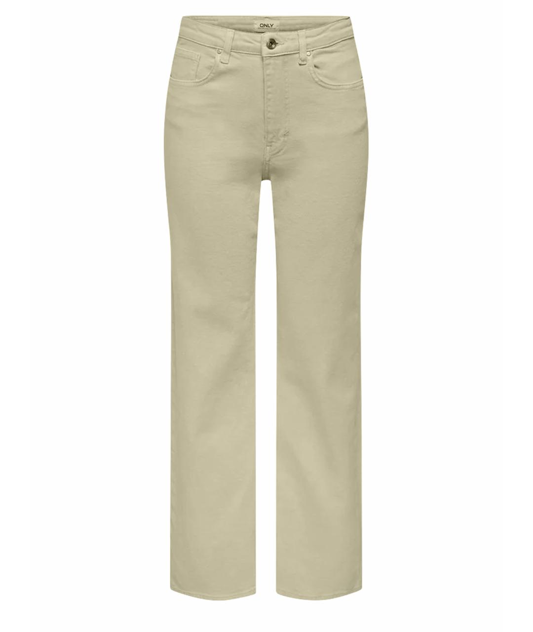 KITON Хаки хлопковые прямые джинсы, фото 6