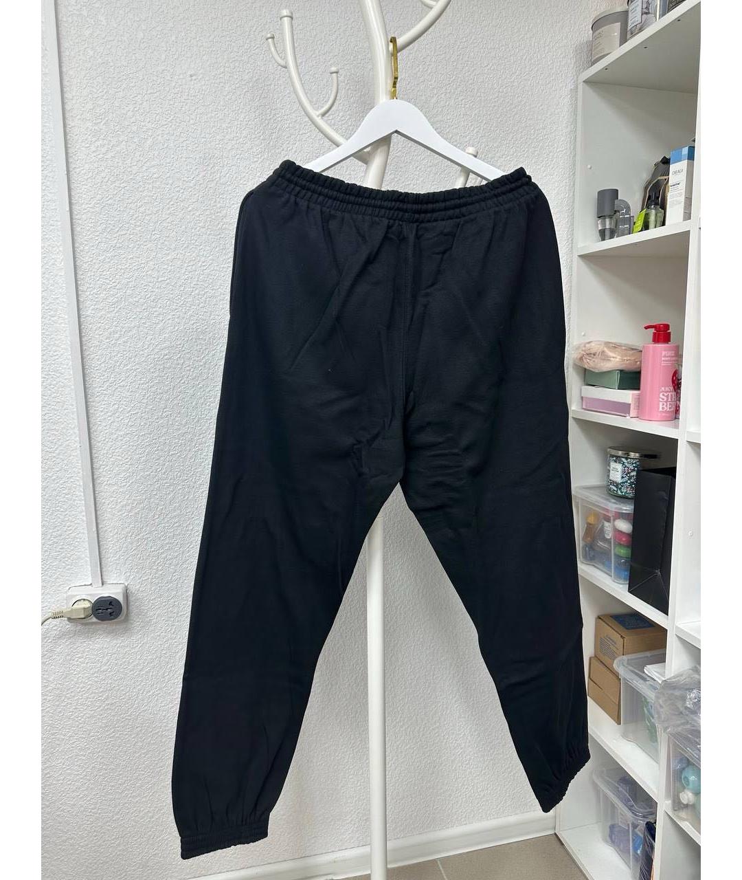 REEBOK Черный хлопковый спортивный костюм, фото 4