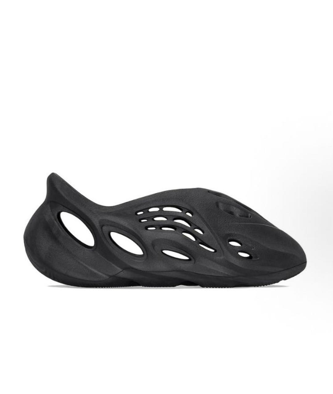 ADIDAS YEEZY Черные резиновые кроссовки, фото 6