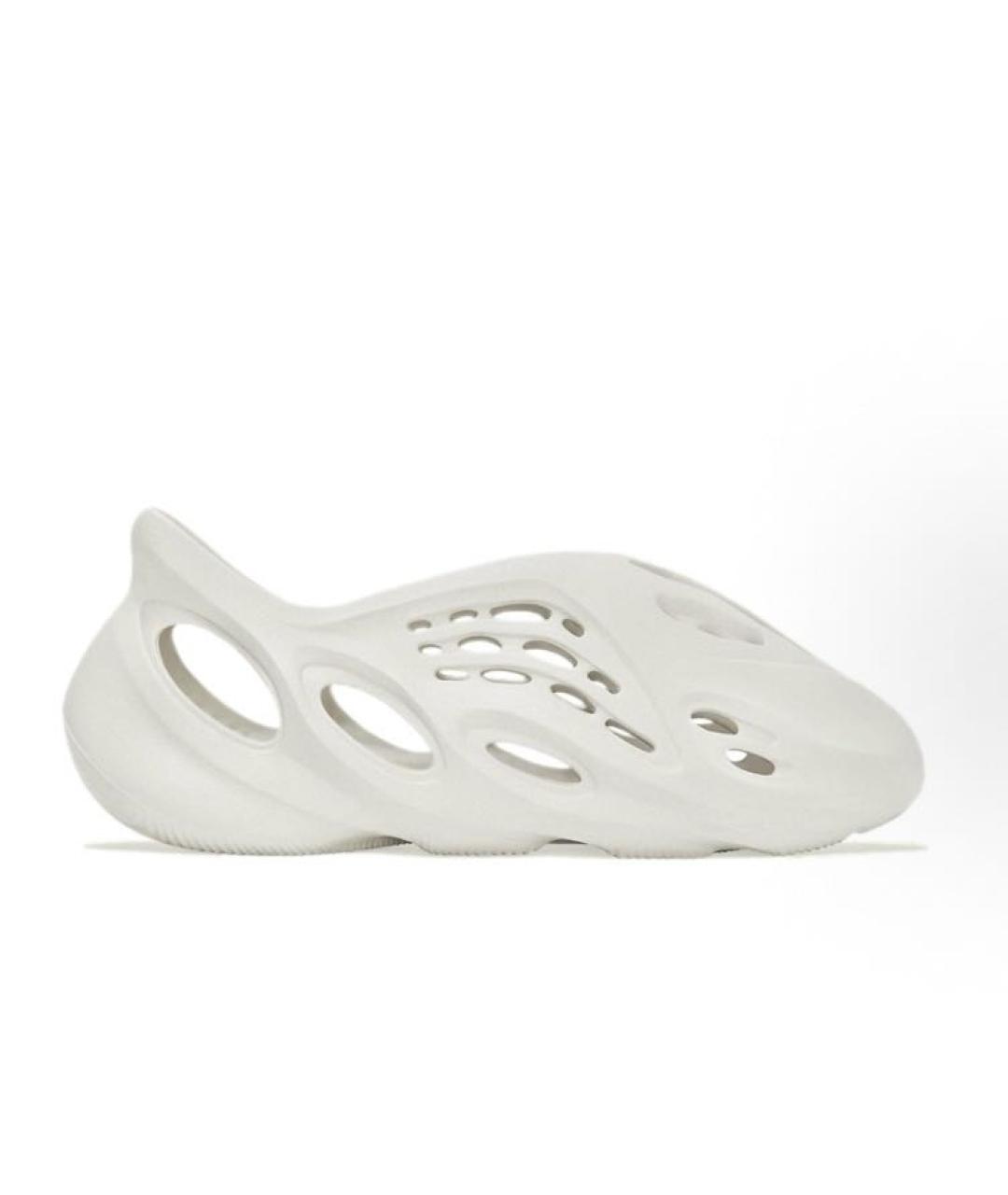 ADIDAS YEEZY Белые резиновые кроссовки, фото 7