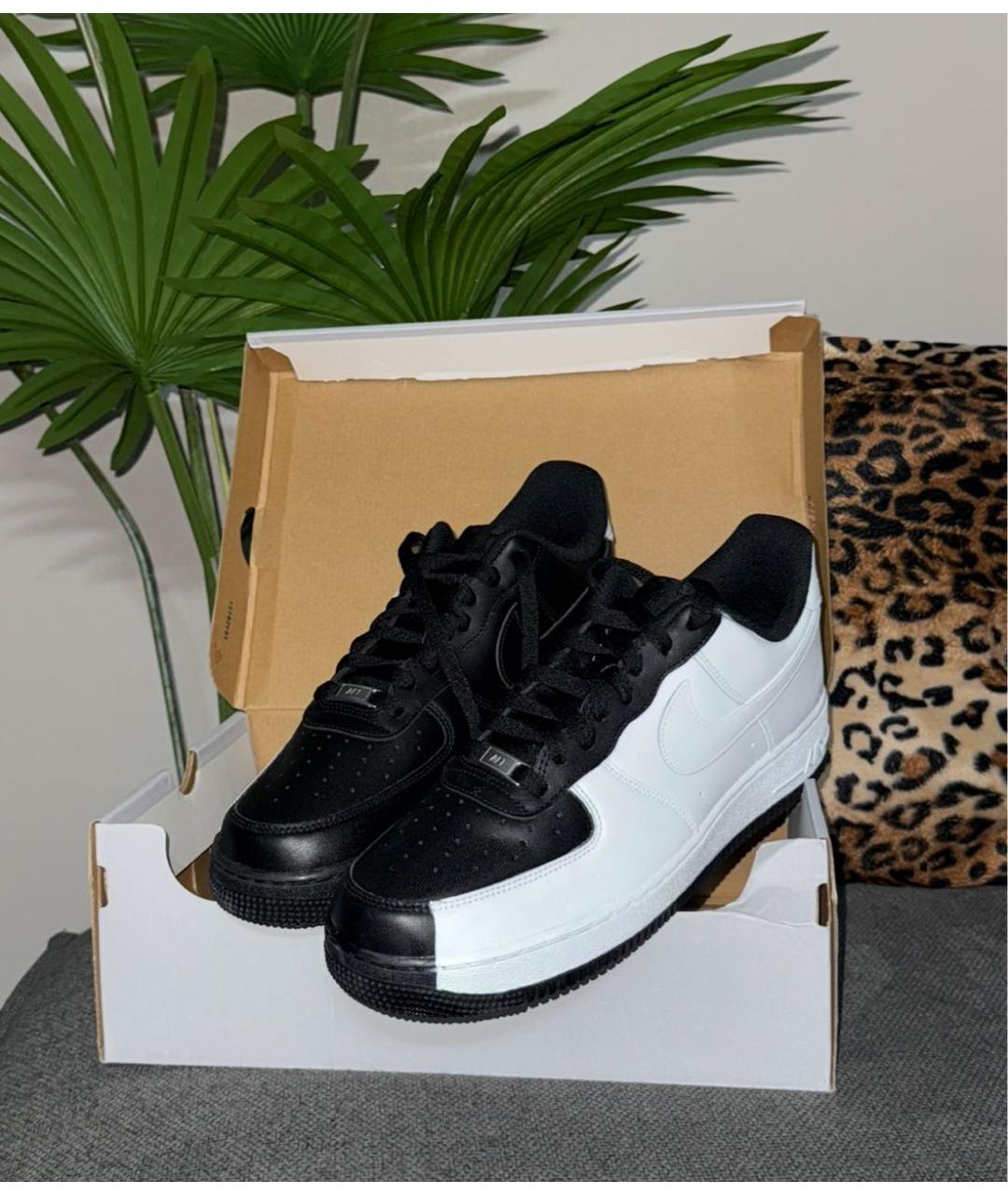 NIKE Мульти кожаные низкие кроссовки / кеды, фото 2