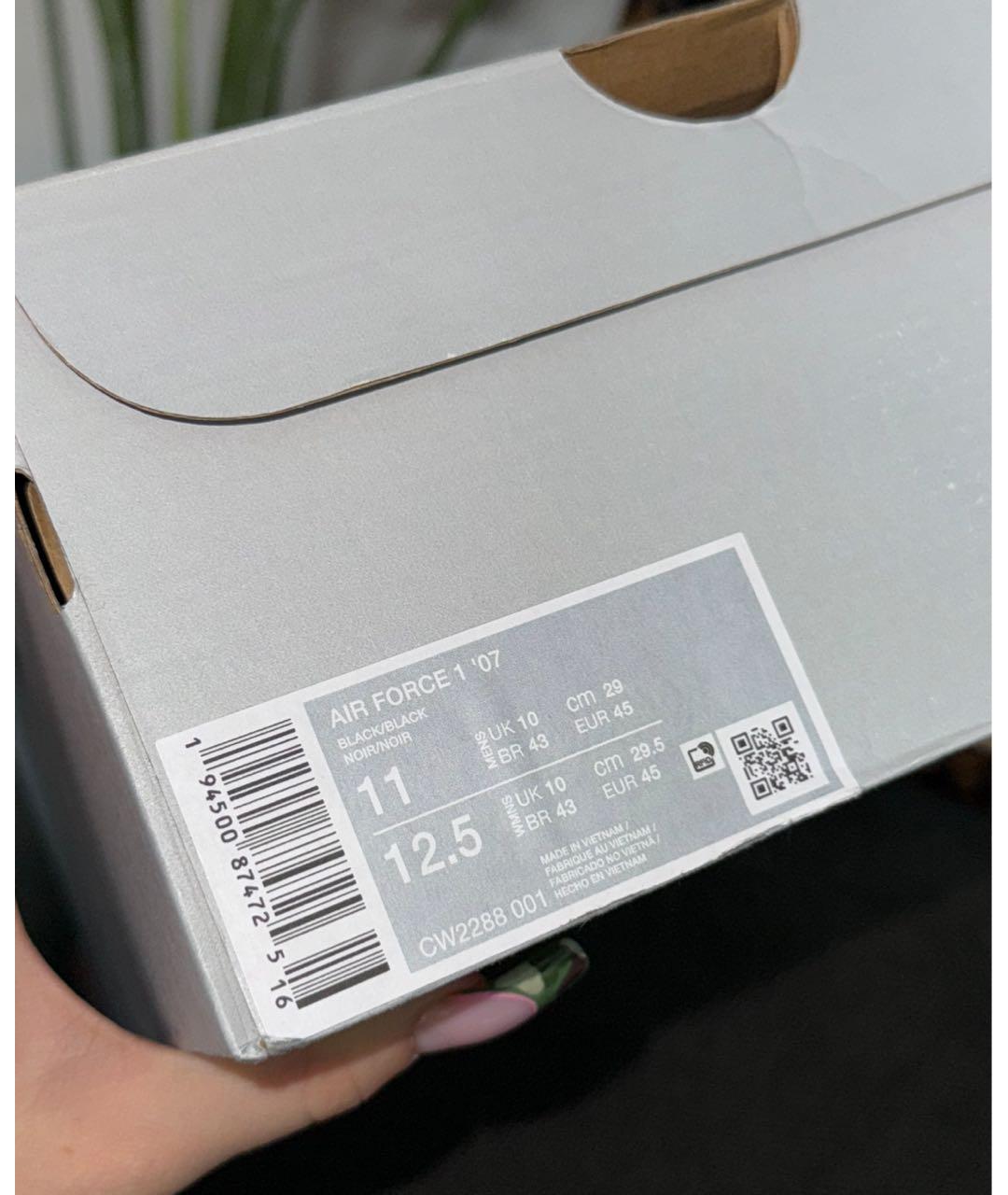 NIKE Мульти кожаные низкие кроссовки / кеды, фото 5