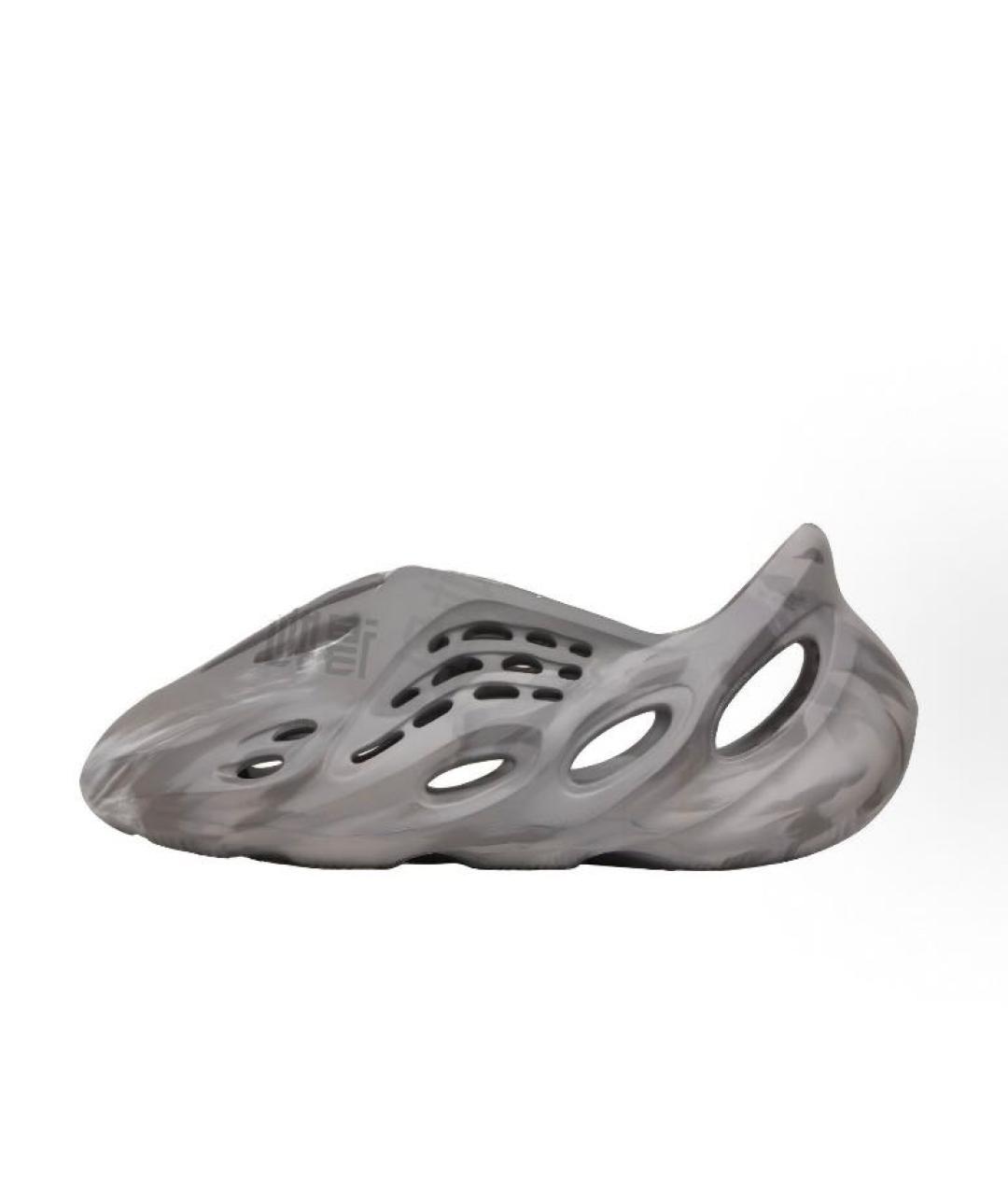 ADIDAS YEEZY Серые резиновые кроссовки, фото 2