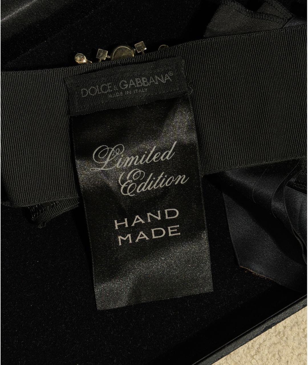 DOLCE&GABBANA Черный ремень, фото 3