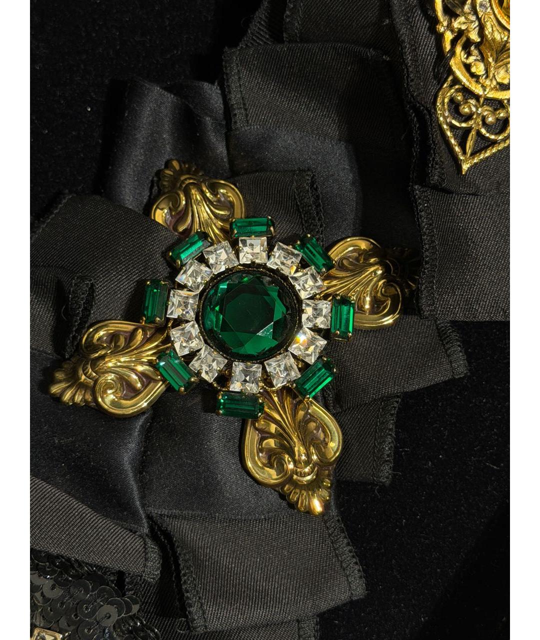 DOLCE&GABBANA Черный ремень, фото 4