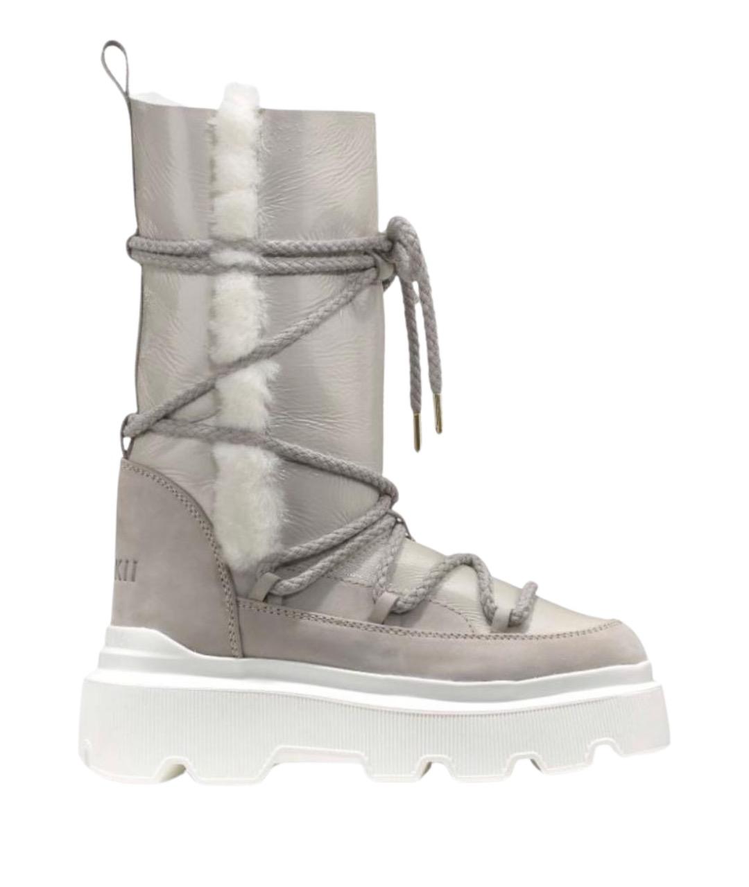 INUIKII Мульти кожаные сапоги, фото 1