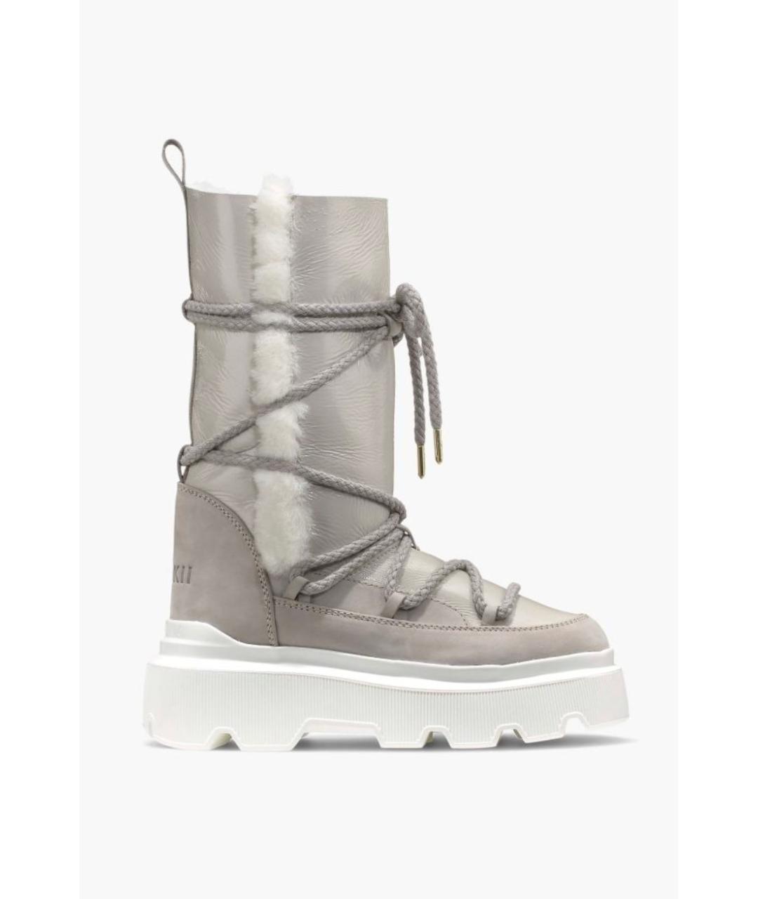 INUIKII Мульти кожаные сапоги, фото 7