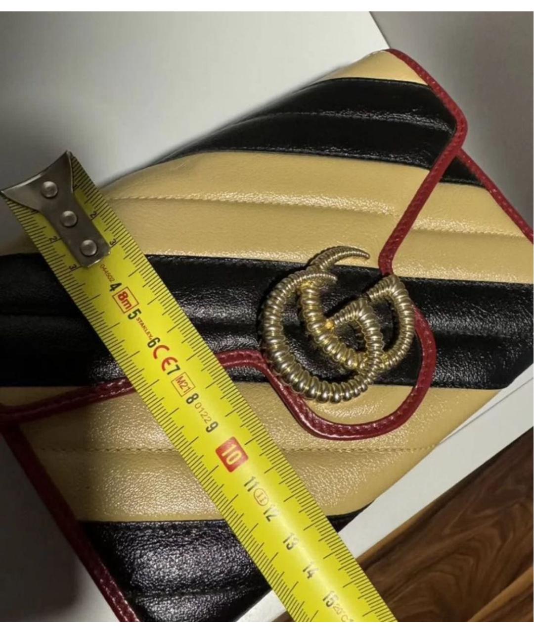 GUCCI Кожаная сумка через плечо, фото 4