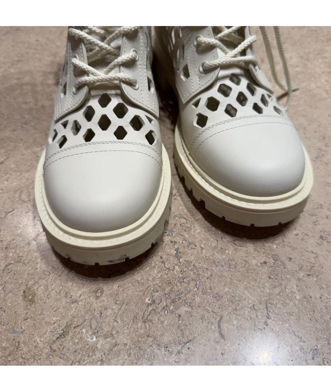 CHRISTIAN DIOR Бежевые сапоги, фото 4