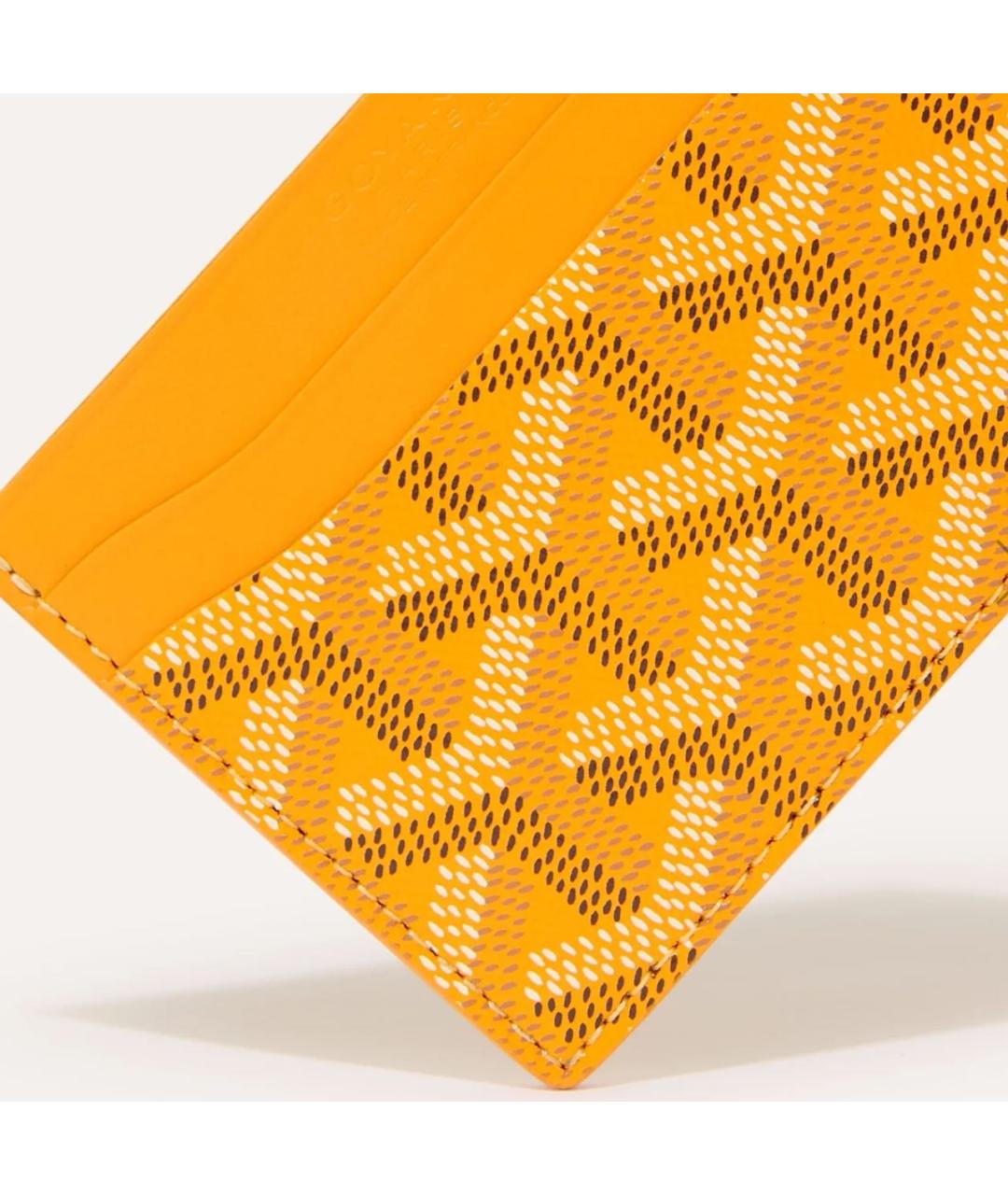 GOYARD Желтый кардхолдер, фото 3