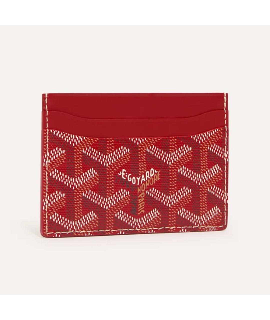 GOYARD Красный кардхолдер, фото 4