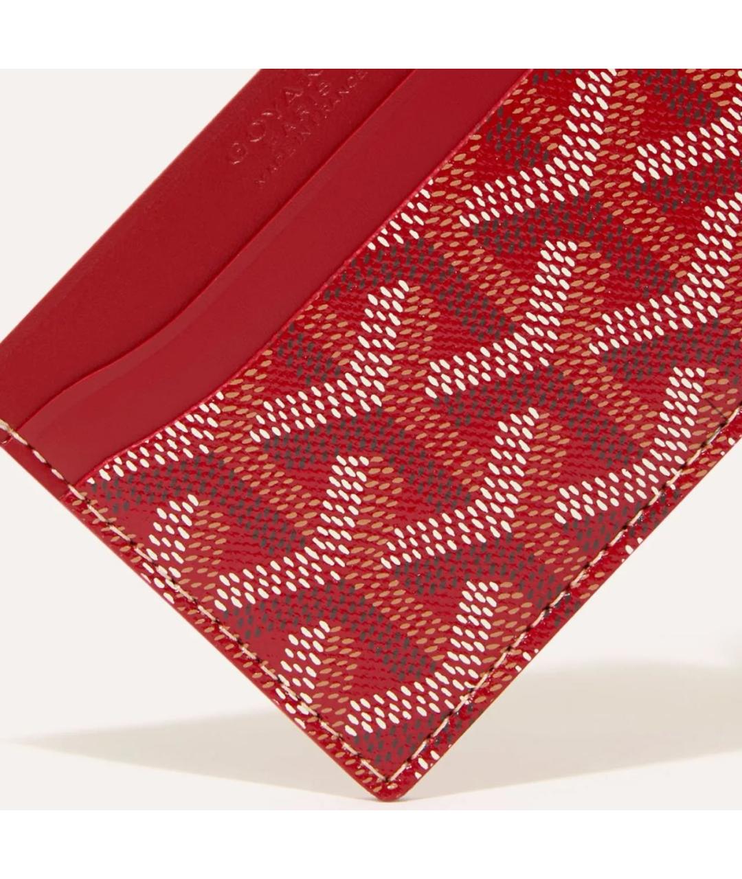 GOYARD Красный кардхолдер, фото 3