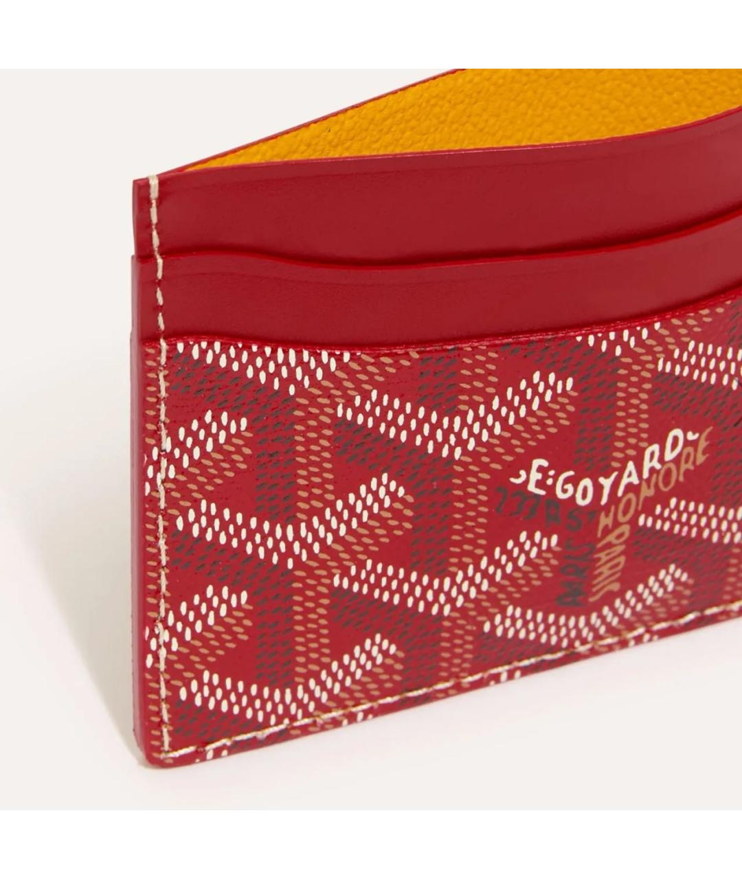 GOYARD Красный кардхолдер, фото 2