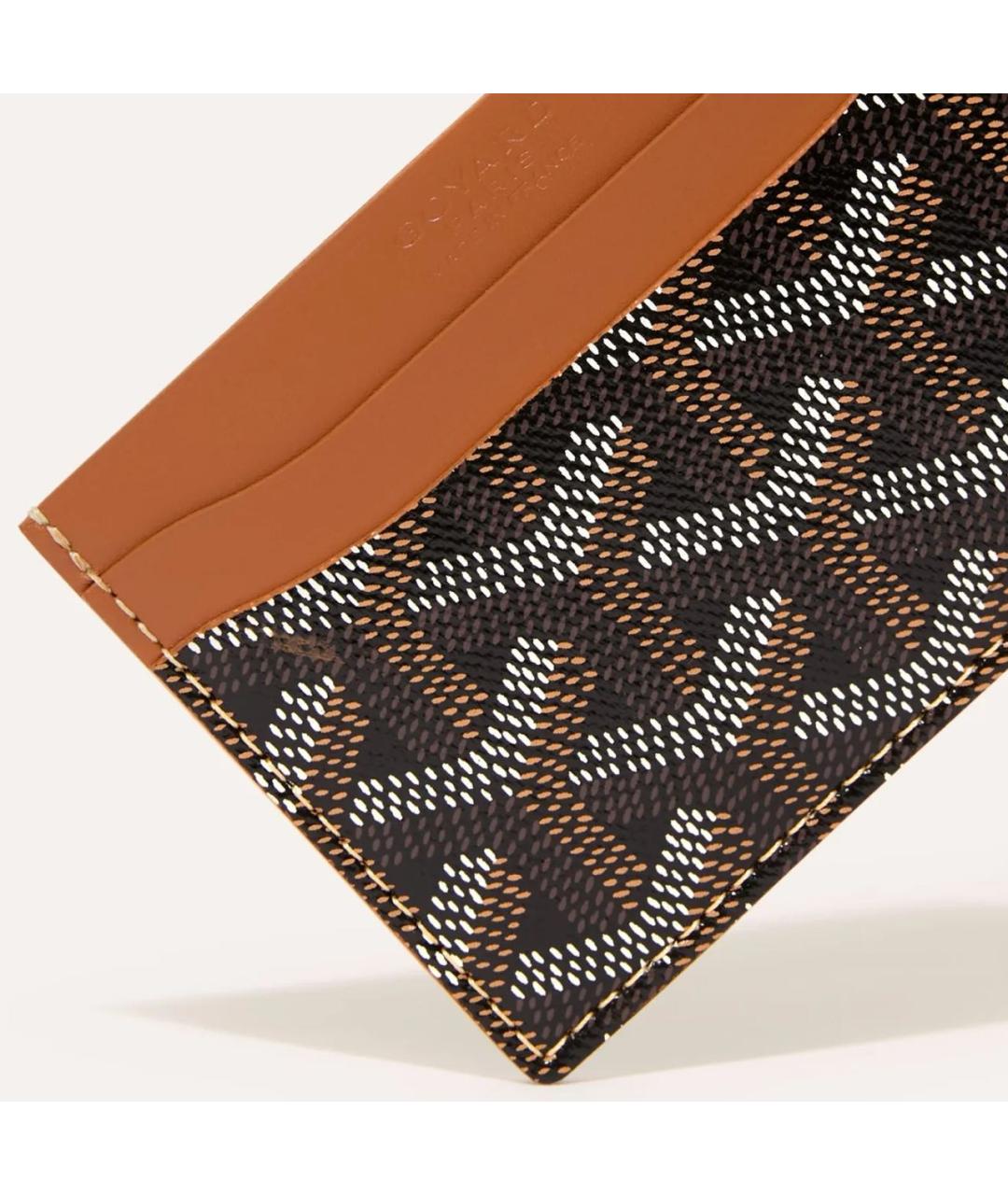 GOYARD Коричневый кардхолдер, фото 3