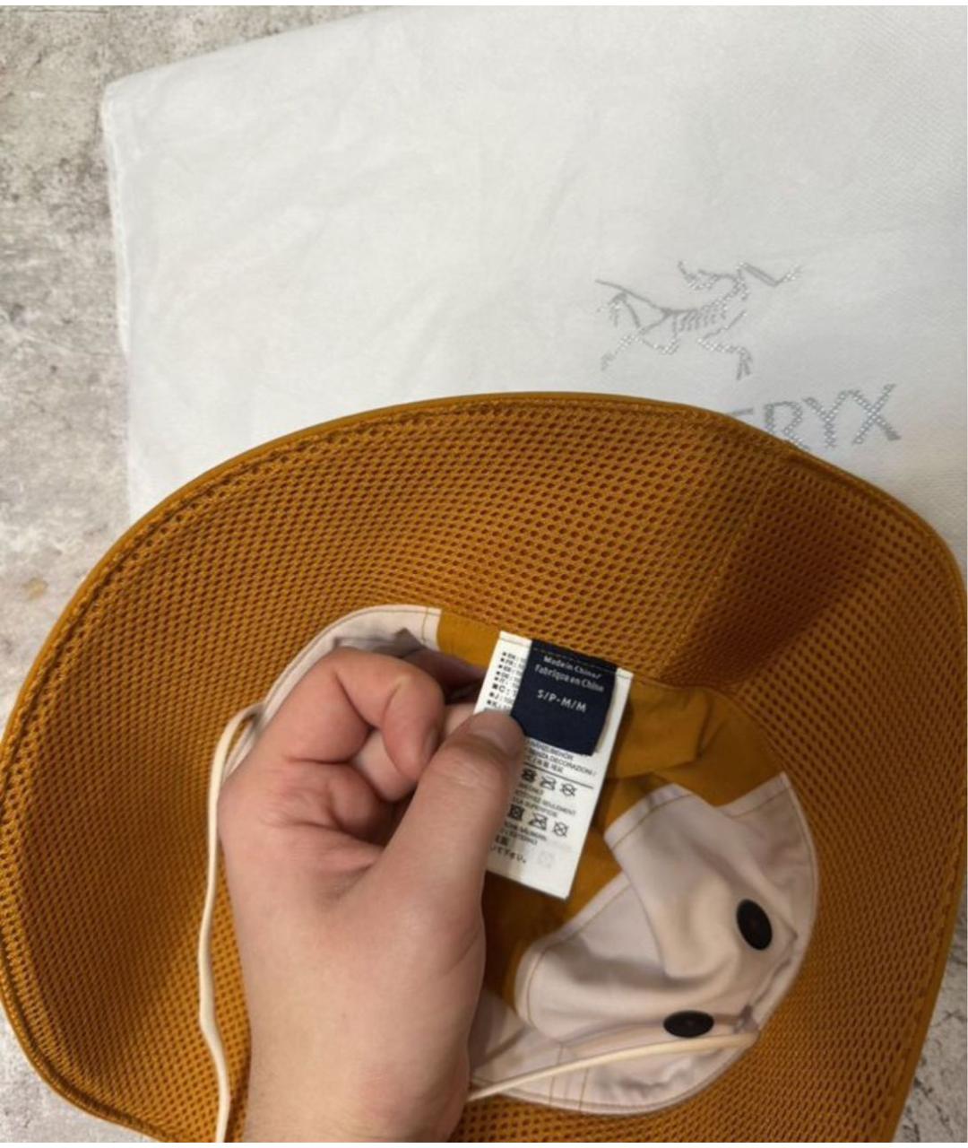 ARCTERYX Горчичная кепка/бейсболка, фото 3