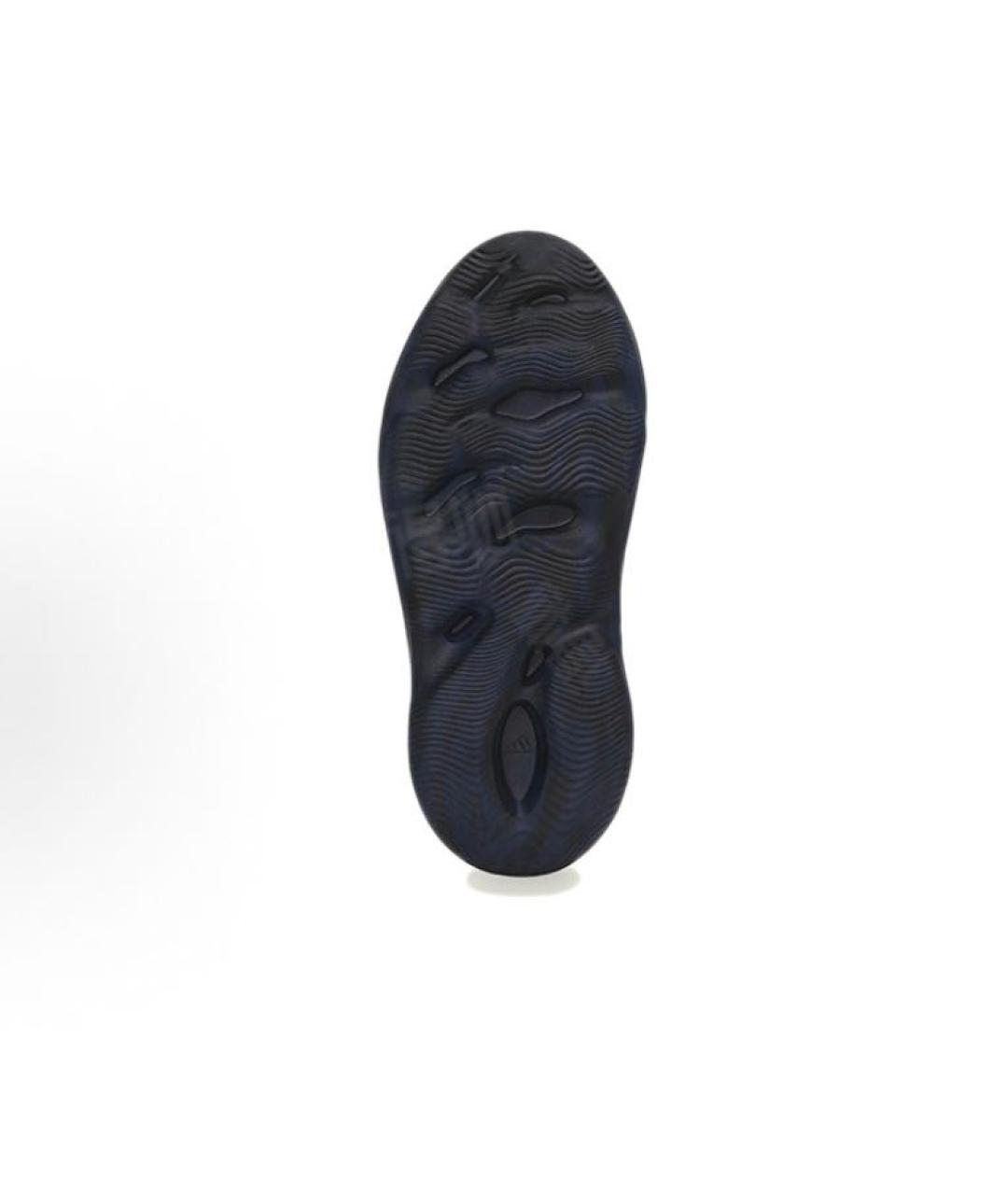 ADIDAS YEEZY Темно-синие резиновые сандалии, фото 5