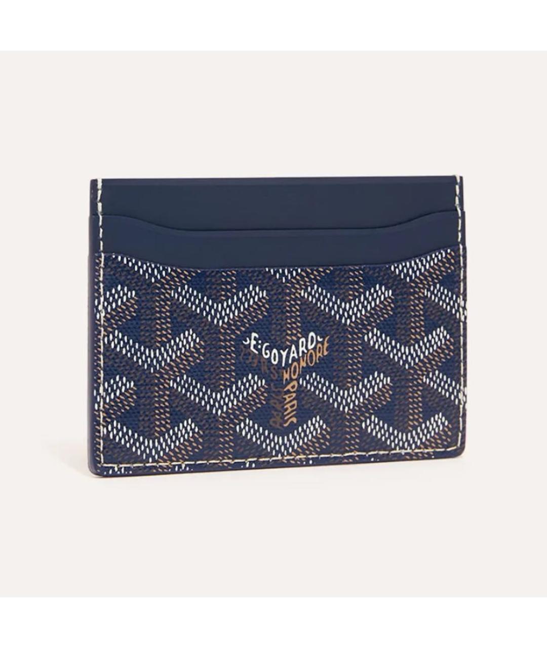 GOYARD Темно-синий кардхолдер, фото 4