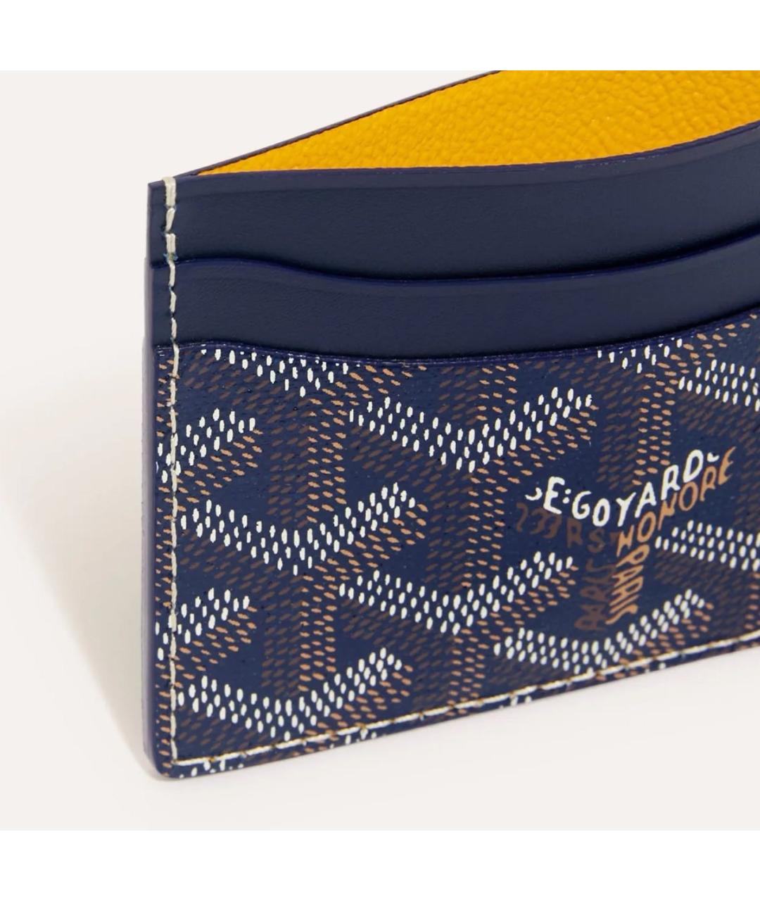 GOYARD Темно-синий кардхолдер, фото 2
