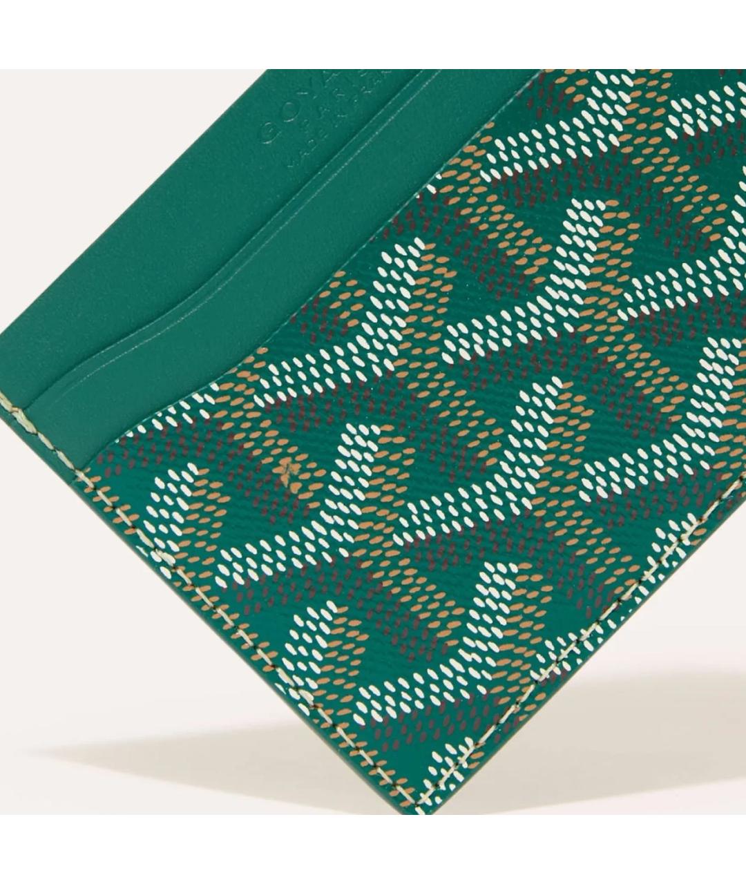 GOYARD Зеленый кардхолдер, фото 3