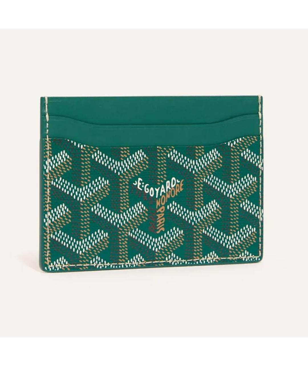 GOYARD Зеленый кардхолдер, фото 4