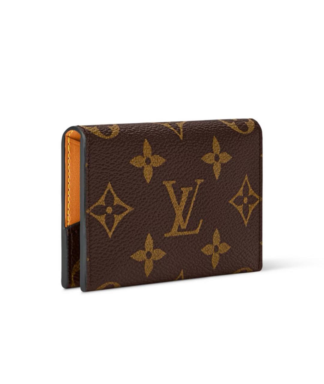 LOUIS VUITTON Коричневый кардхолдер, фото 2