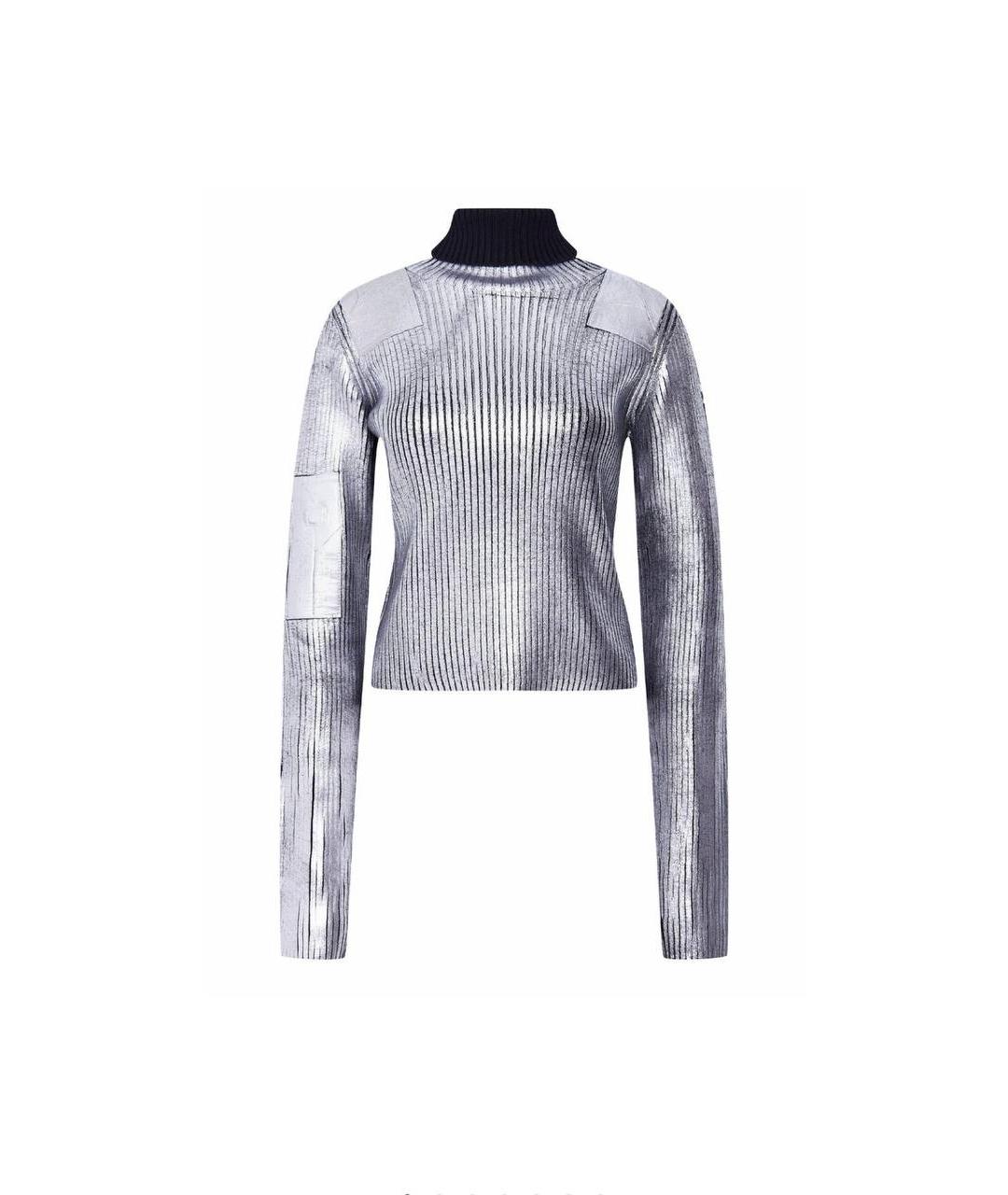 MM6 MAISON MARGIELA Черный шерстяной джемпер / свитер, фото 9