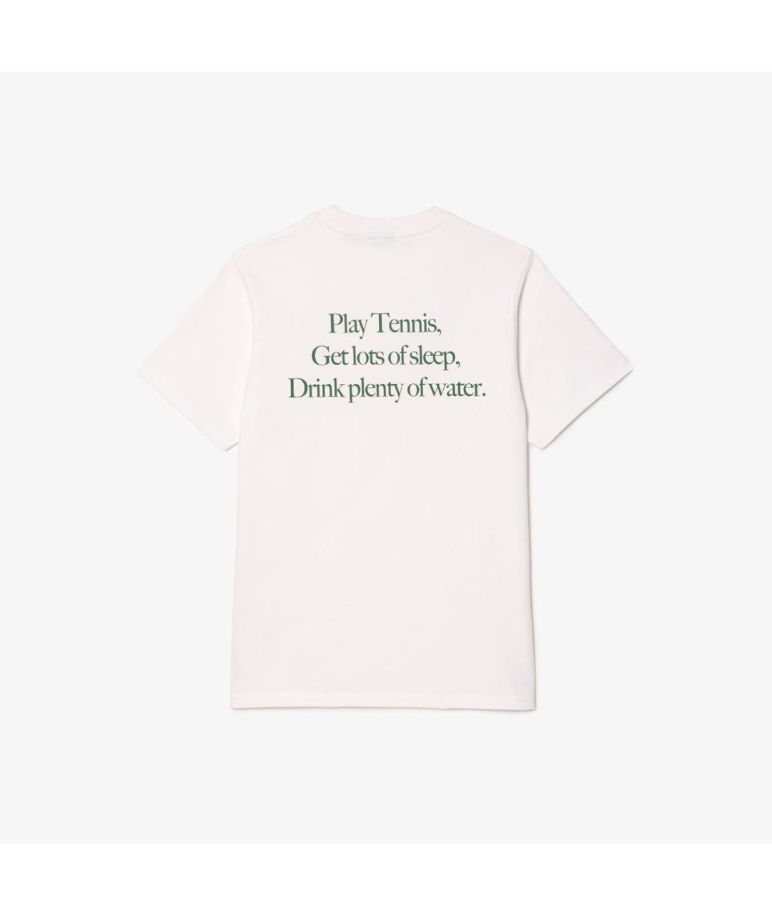 SPORTY AND RICH Белая хлопковая футболка, фото 2