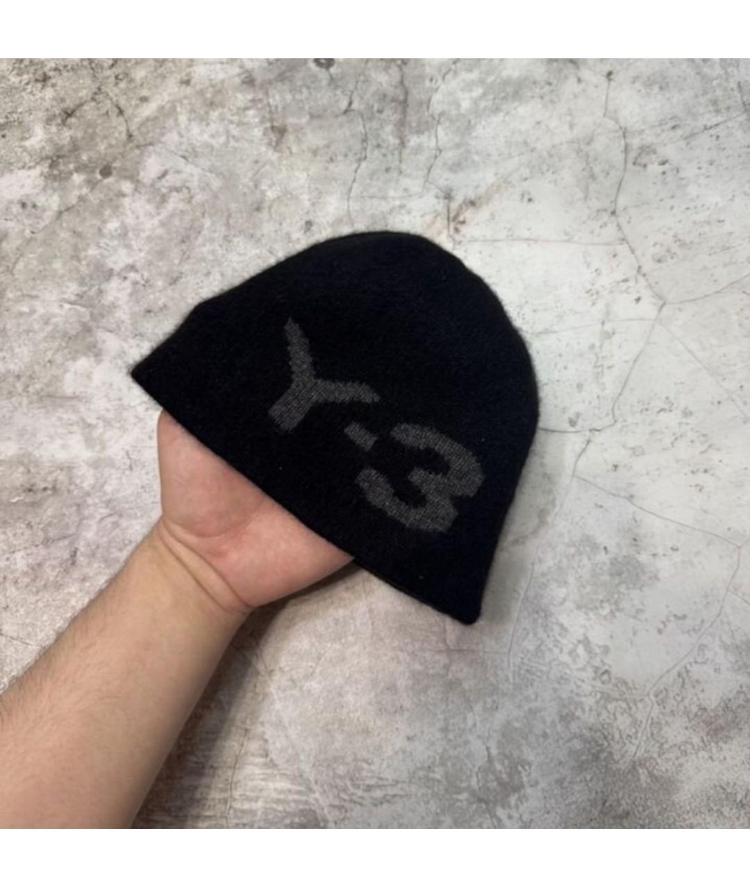 Y-3 Черная шапка, фото 4