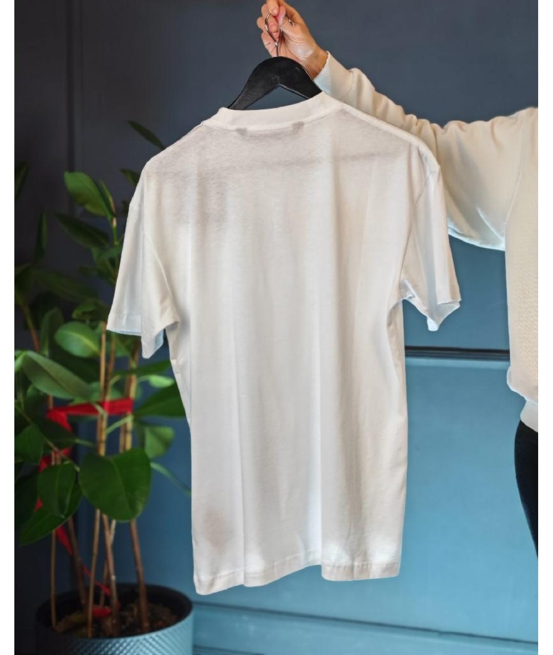 DSQUARED2 Белая хлопковая футболка, фото 2