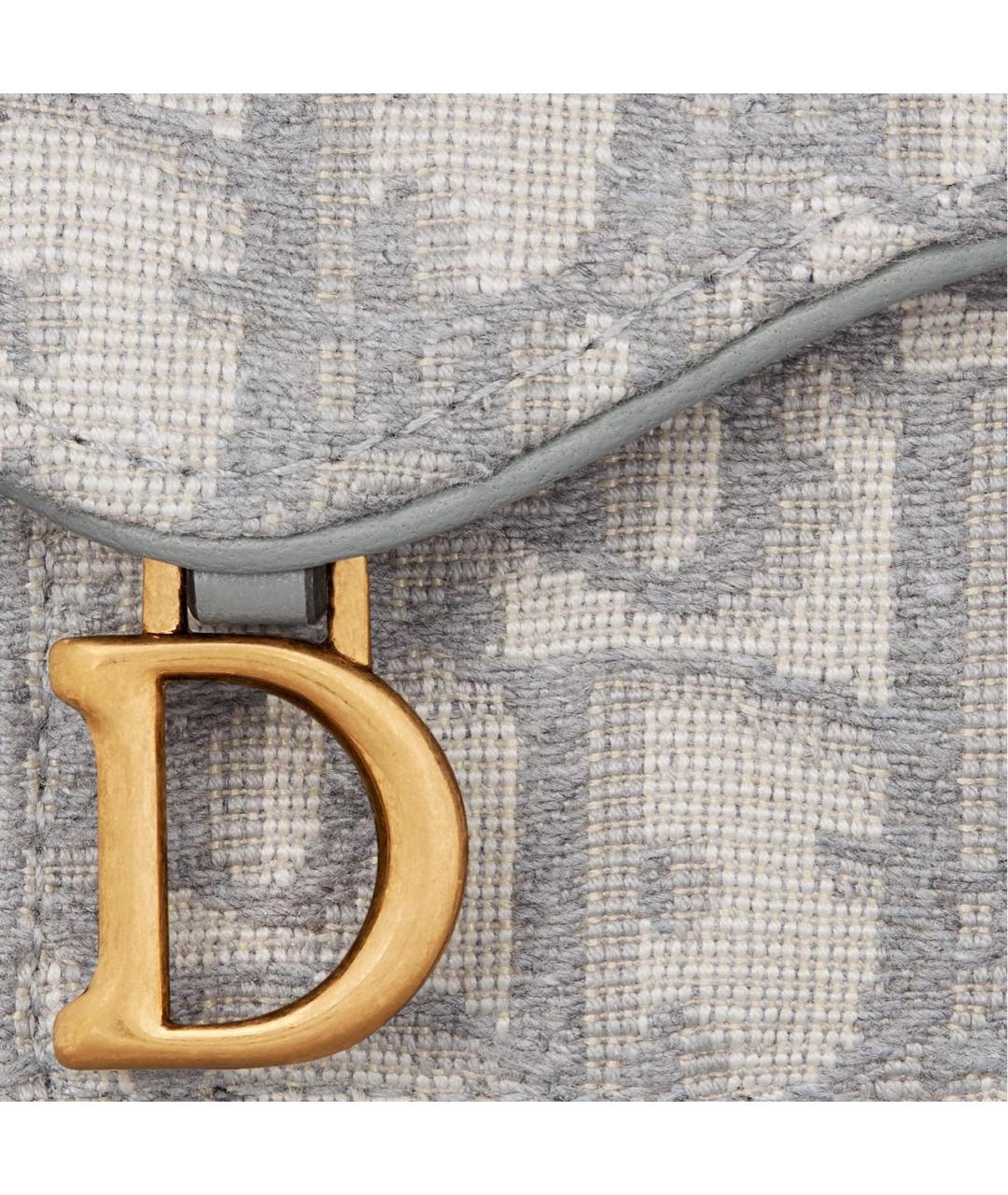 CHRISTIAN DIOR Серый кардхолдер, фото 5