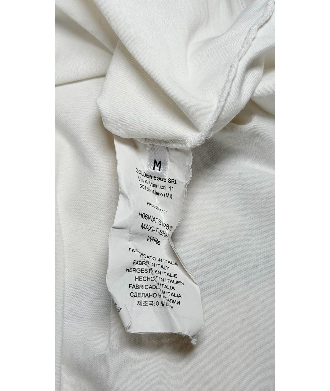 HALFBOY Белая хлопковая футболка, фото 5