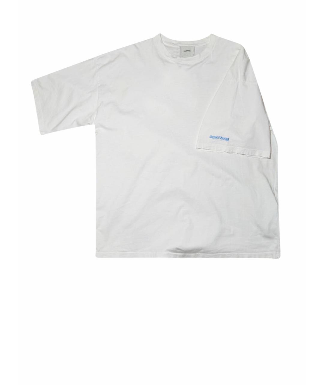 HALFBOY Белая хлопковая футболка, фото 1